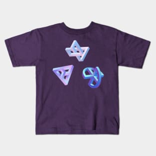 Strange Geometry - Dusk Pack Kids T-Shirt